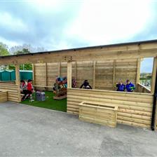 Gigantic Outdoor Classroom at Bowburn Primary School!